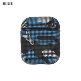 Camouflage Leather Earphone Case For Apple Airpods