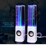 LED Light Dancing Water Speakers Music Fountain