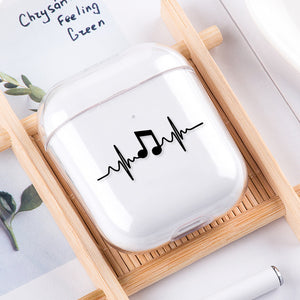 Transparent Cute Cartoon Case For AirPods