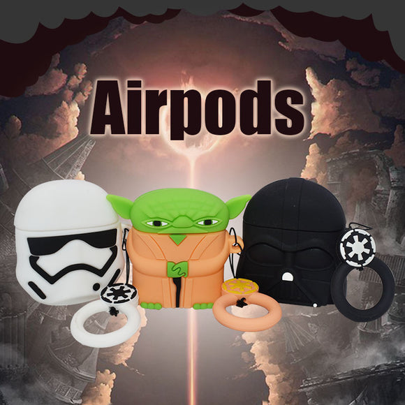 Applicable to Airpods 1 2 Silicone Case Airpods Star Wars