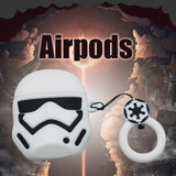 Applicable to Airpods 1 2 Silicone Case Airpods Star Wars