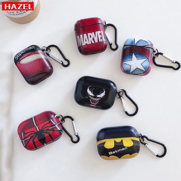 Marvel Avengers Soft Silicon Case for AirPods 1 2 Cover