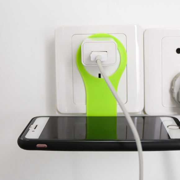 Mobile Phone Stand Holder Fixed Charging Cable