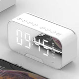 Bluetooth Speaker with FM Radio LED Mirror
