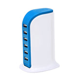 Universal Multi 6 Port Fast USB HUB Charger