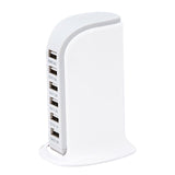 Universal Multi 6 Port Fast USB HUB Charger